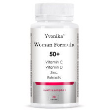 Yvonika Woman Formula 50+, Мультивитамины для женщин 50+, для взрослых